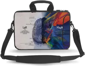 11 12 13 14 15 16 inch Laptop Shoulder Bag Messenger Bag Case Notebook Handle Sleeve with Accessories Pocket