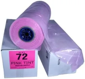 72" Poly Garment Bags, Pink Tint, 21 lb.