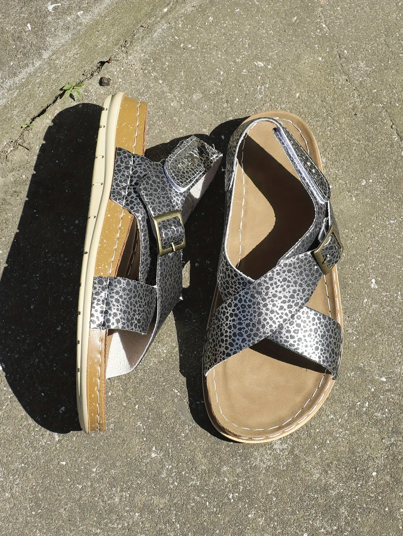 Ankle Strap Flat Sandals  Casual Open Toe Summer Footwear