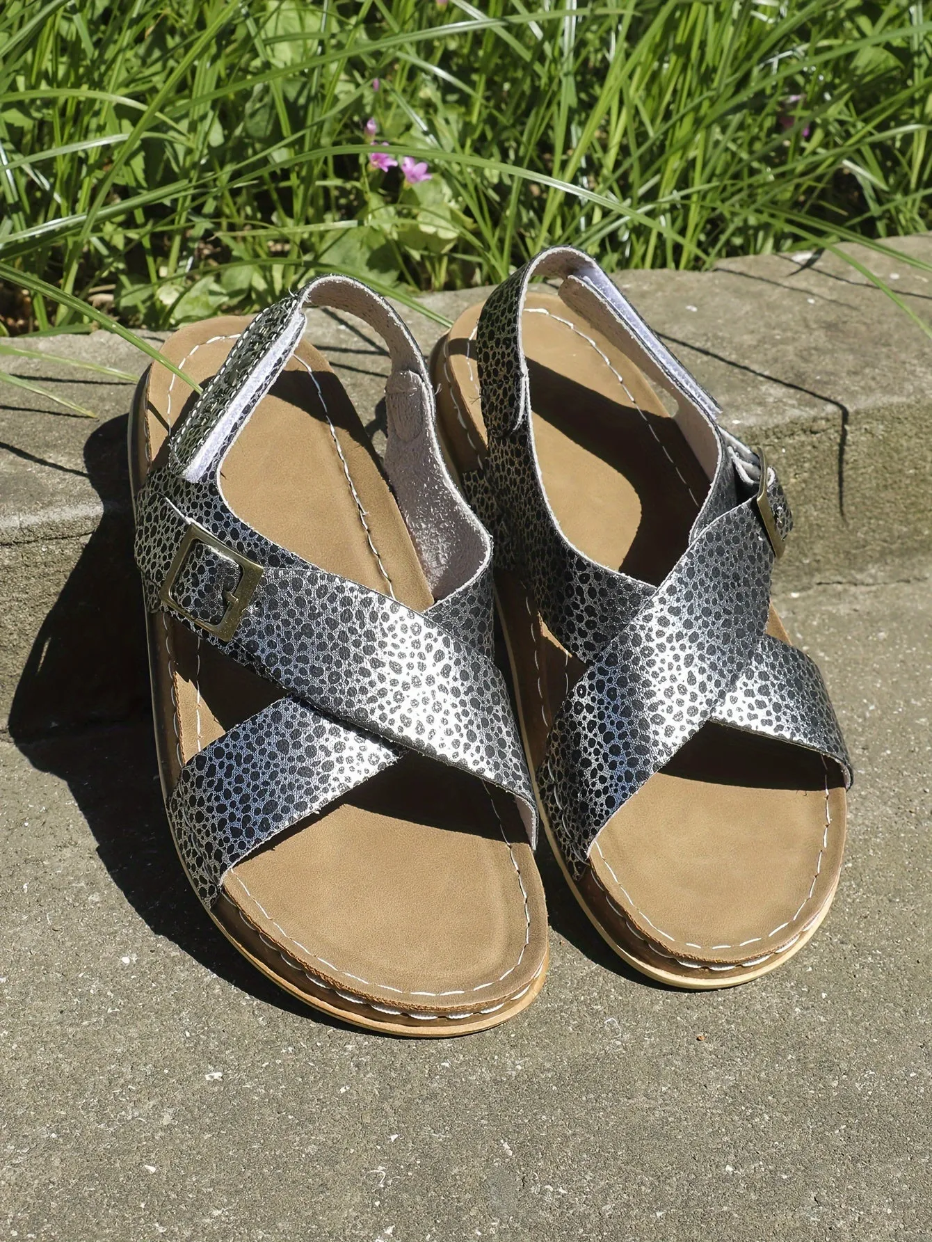Ankle Strap Flat Sandals  Casual Open Toe Summer Footwear
