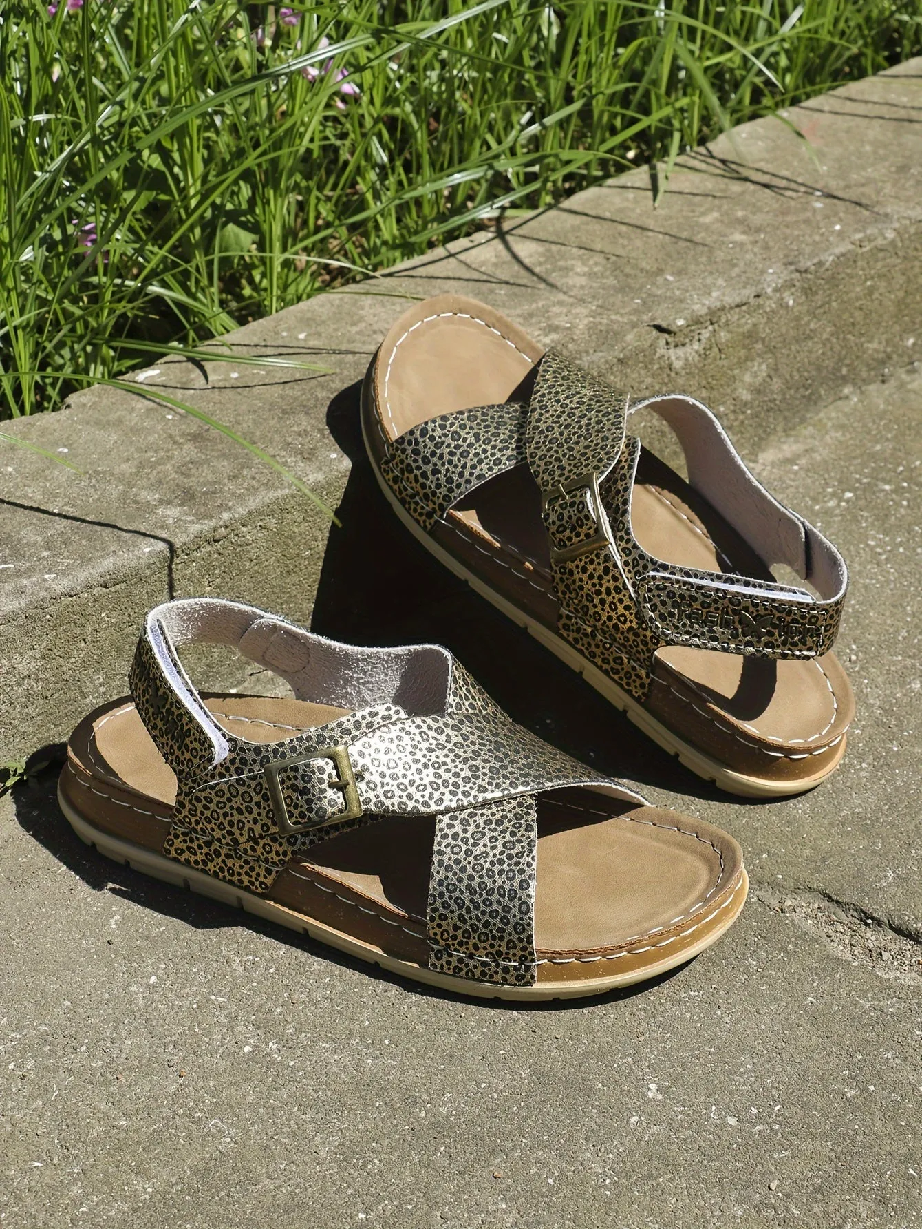 Ankle Strap Flat Sandals  Casual Open Toe Summer Footwear