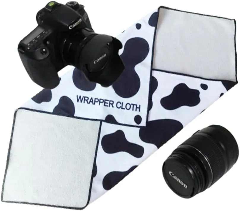 Anti-scratch Camera Wrap Protective Magic Lens Wrapper for DSLR/Camera Lens/Laptop/Phone/Accessories/Ipad. (13.8" x 13.8")