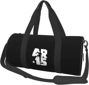 AR-15 Convertible Garment Bag with Shoulder Strap, Carry on Garment Duffel Bag for Men Women - Rolling Foldable for Travel Luggage Bags (Black)