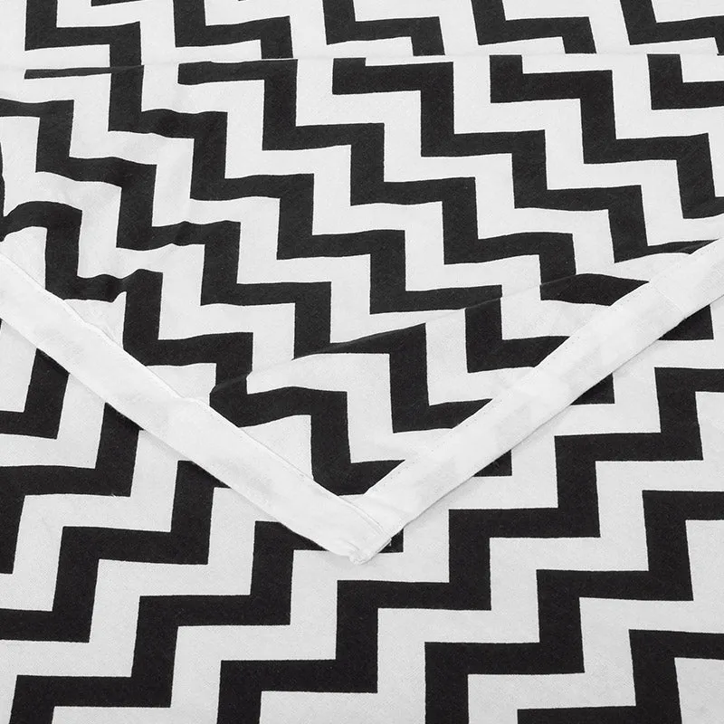 Avla Zig Zag Cotton Dohar  - 120 GSM