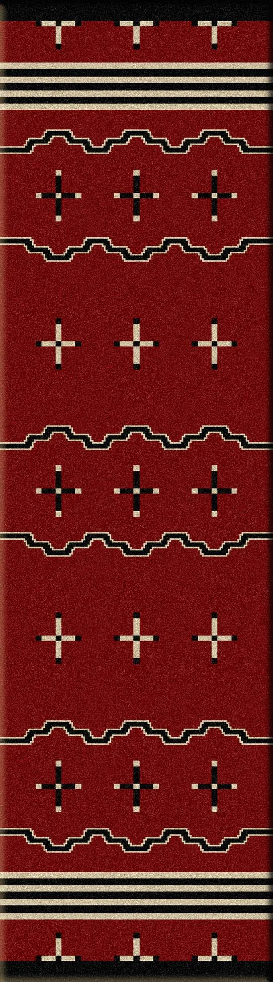 Big Chief Red Area Rugs
