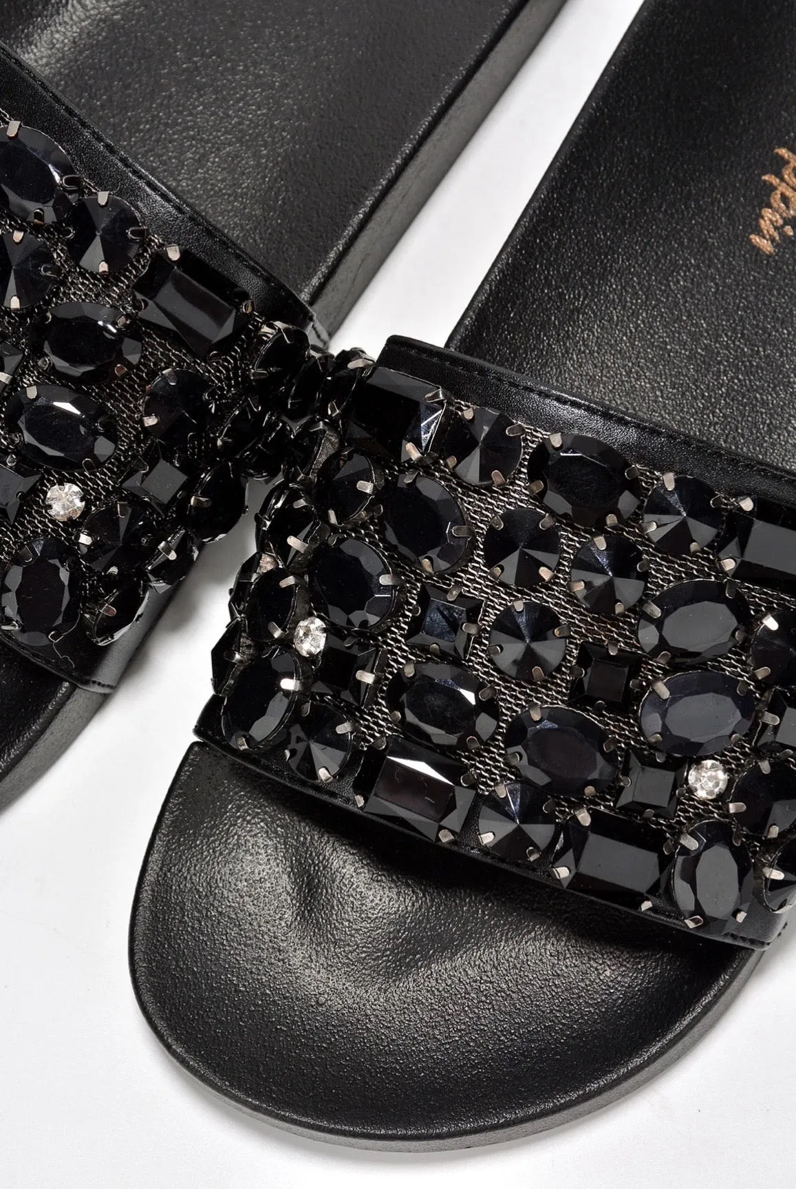 Boho......Studded Sandal Slides