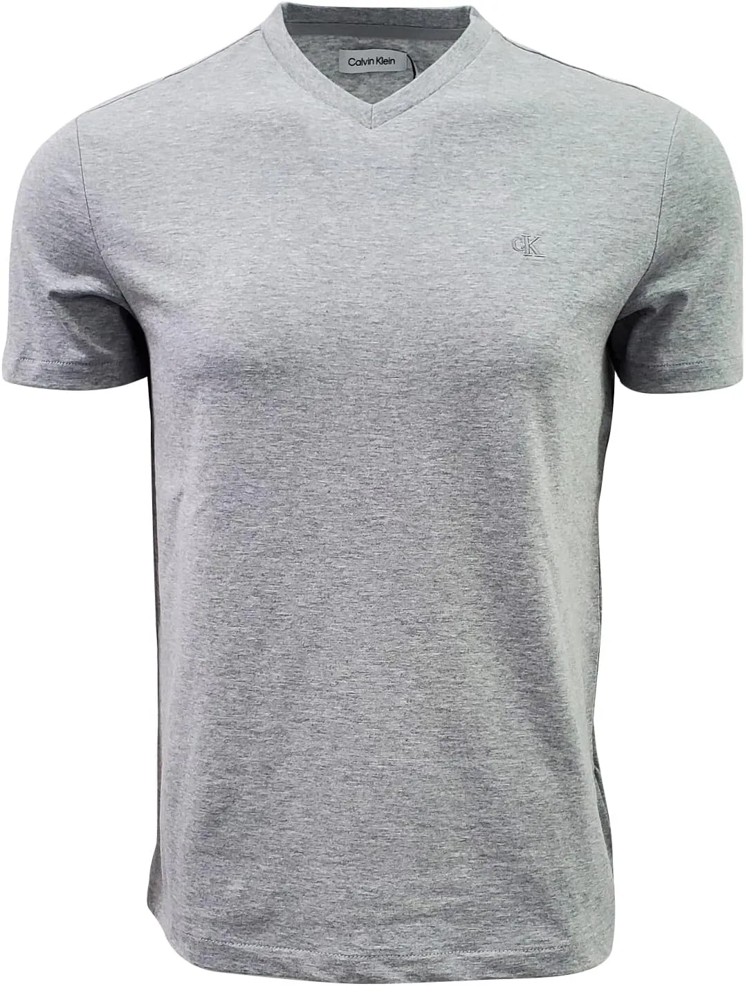 Calvin Klein Men's Smooth Cotton V-Neck T-Shirt