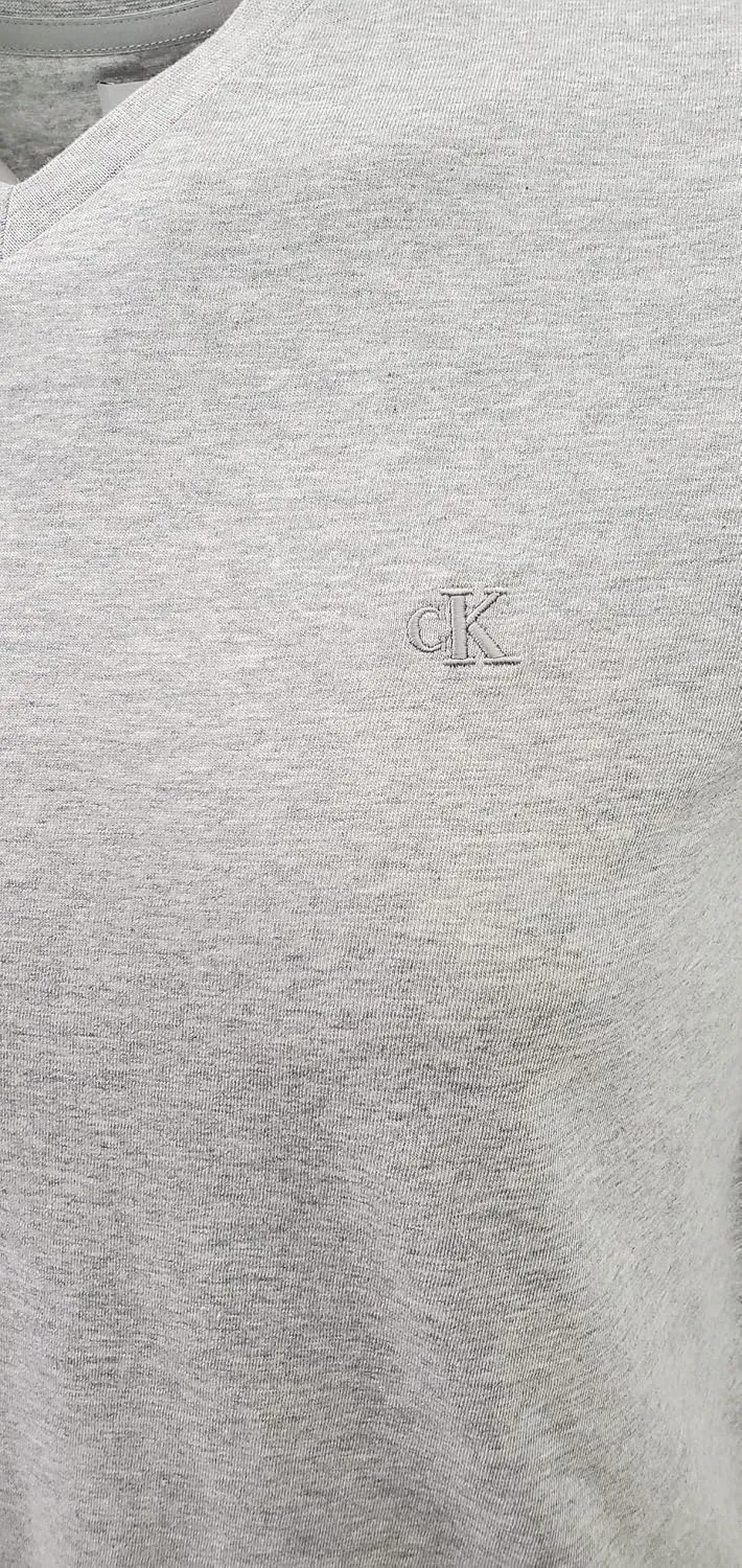 Calvin Klein Men's Smooth Cotton V-Neck T-Shirt
