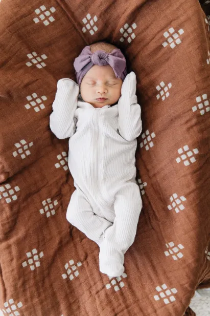 Chestnut Muslin Swaddle