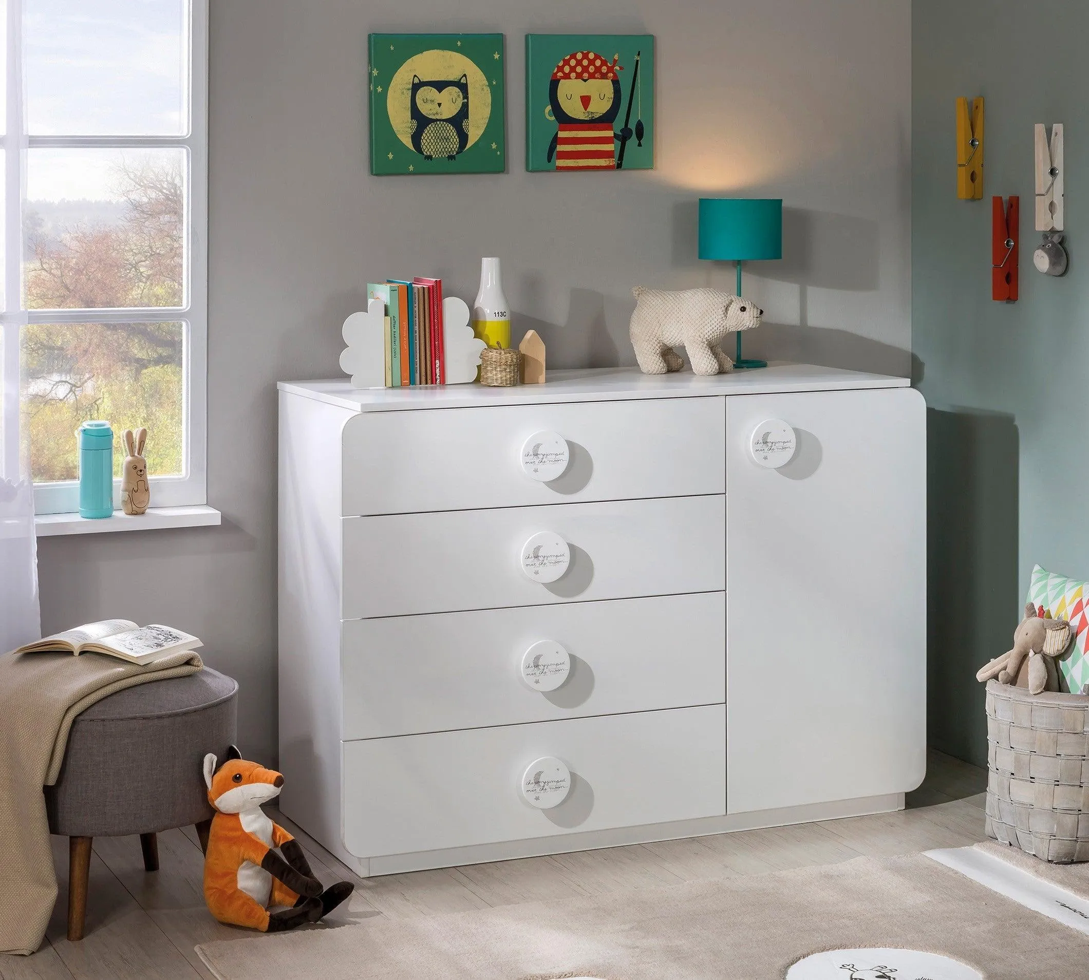 Cilek Baby Cotton Large Dresser (Changing Table Optional)
