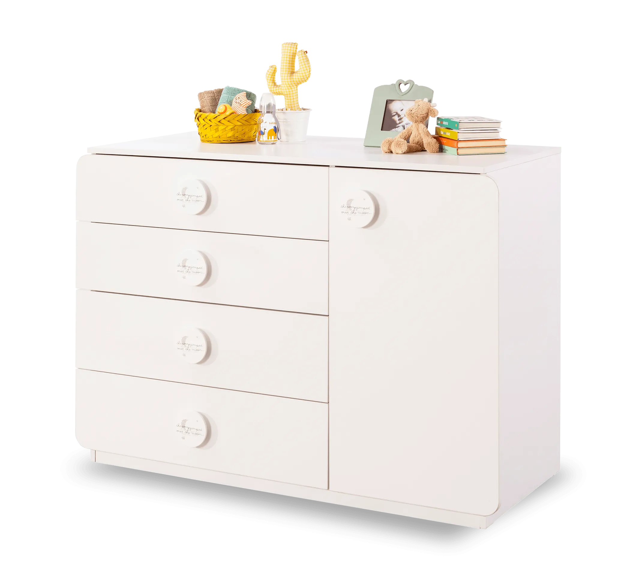 Cilek Baby Cotton Large Dresser (Changing Table Optional)