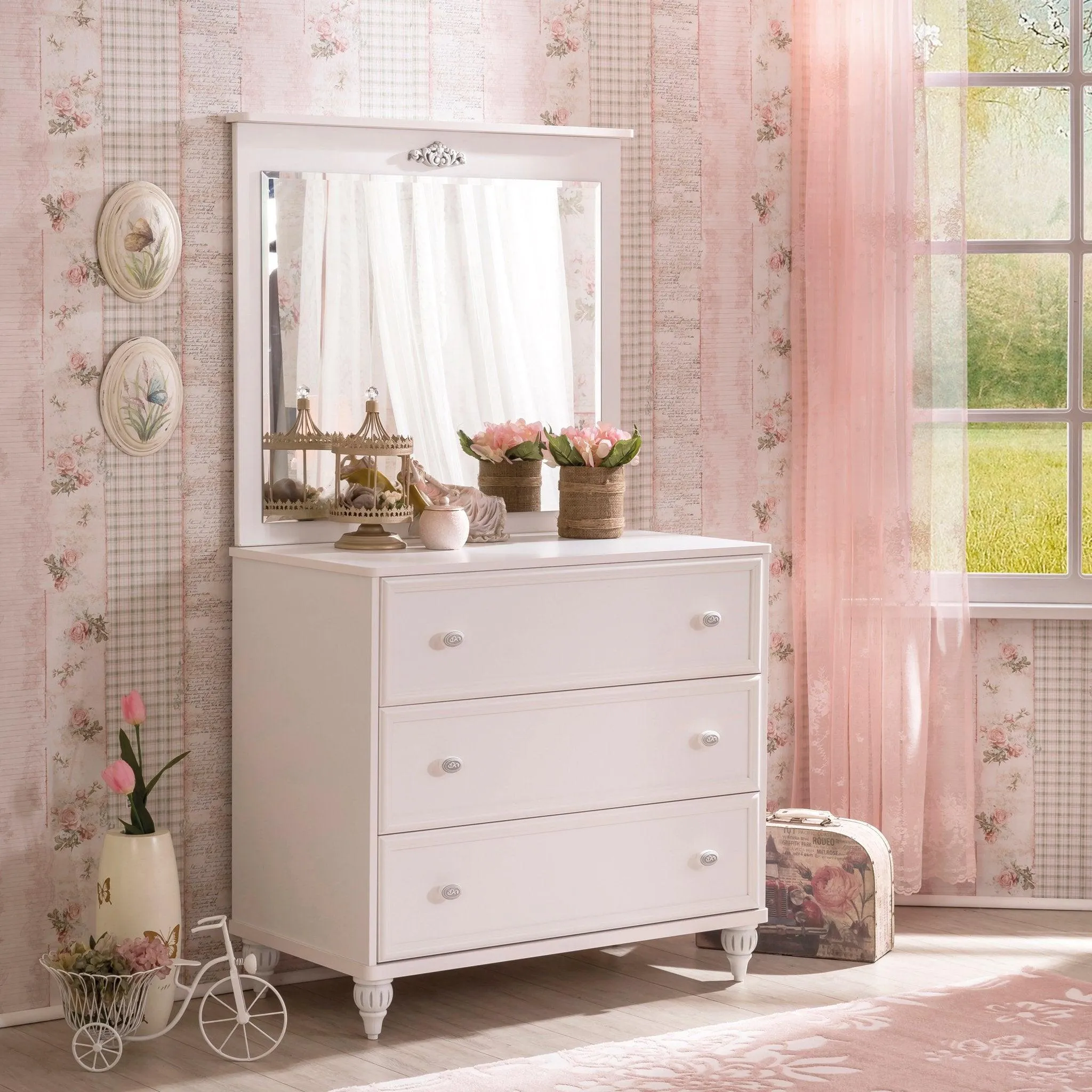 Cilek Romantica Dresser Mirror Unit Only