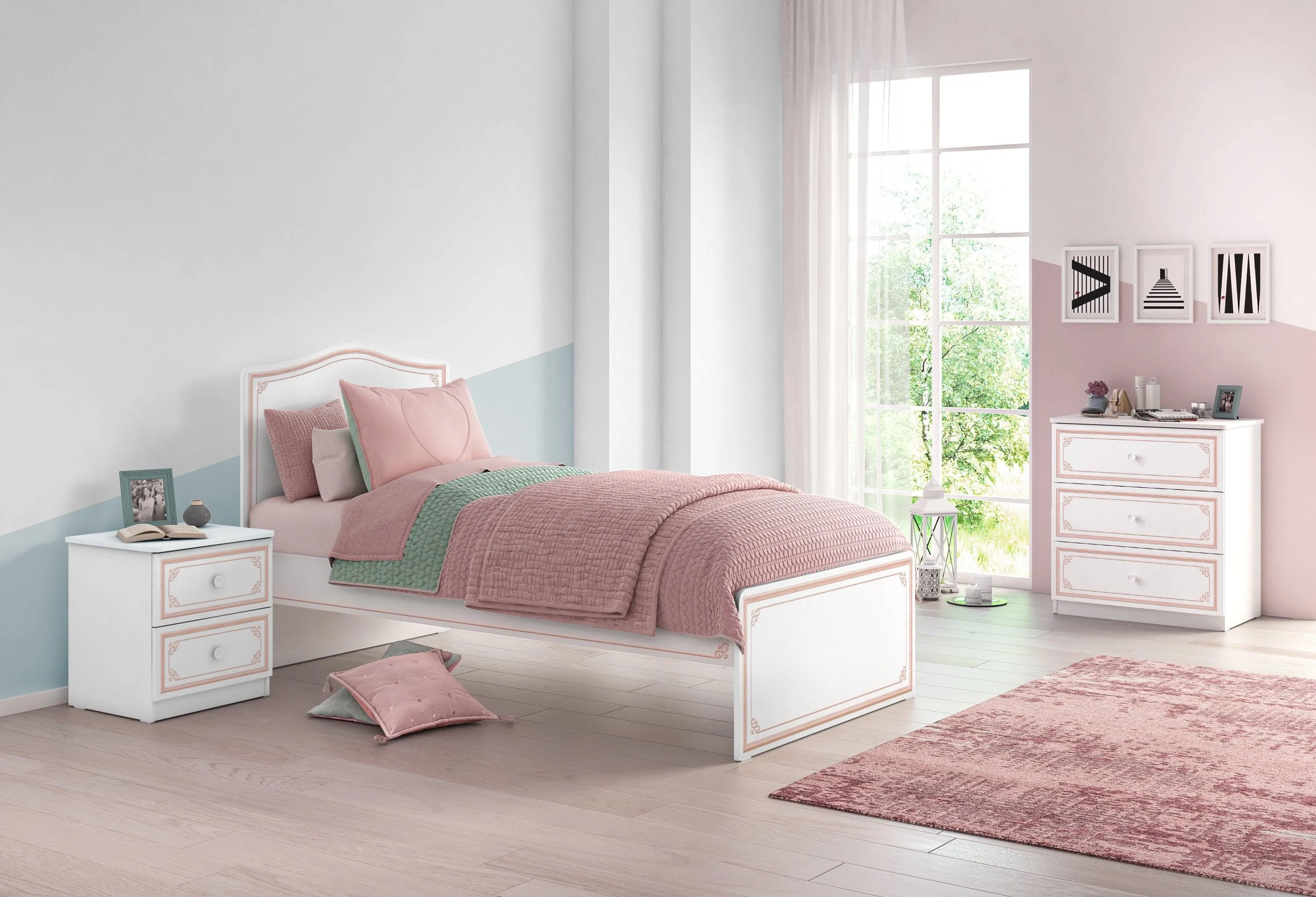 Cilek Selena Pink Dresser