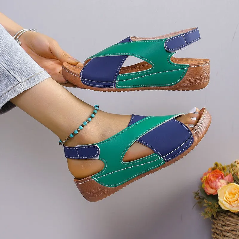 Cross-over Sandals
