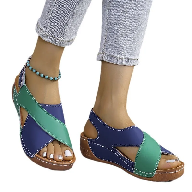 Cross-over Sandals