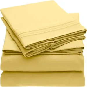 Extra Deep Pocket Sheets & Pillowcases - Hotel Luxury, Ultra Soft, Cooling Bed Sheets - Extra Deep Pocket