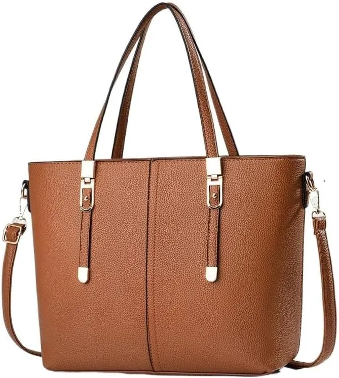 Handbag Women Purse Tote Bag Lady Large Capacity Cross-Body Bag Leisure Patchwork Shoulder Bags with Pocket