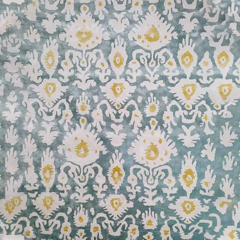 Ikkat Viscose Rug | 8 x 5 Feet