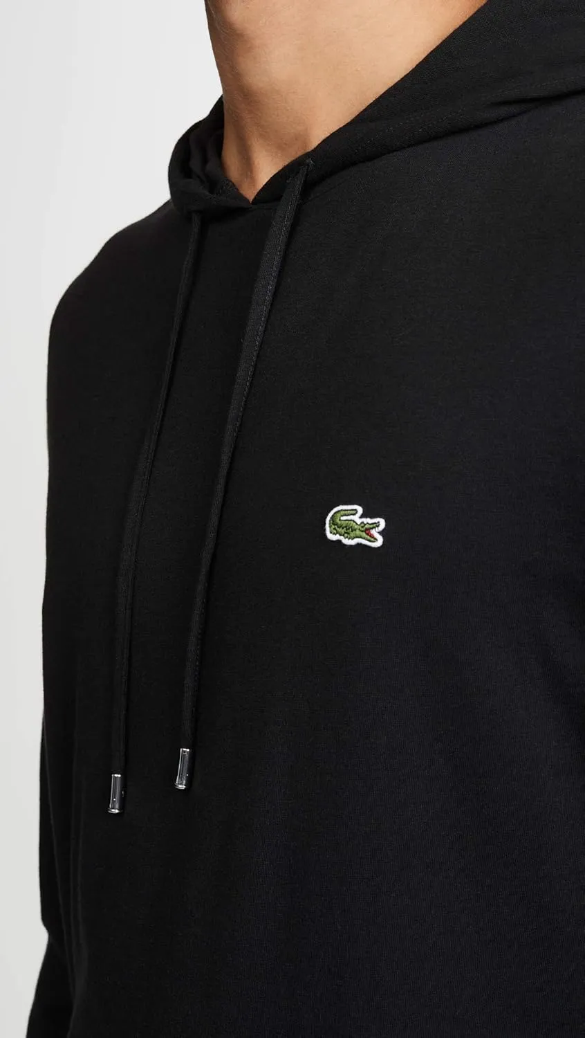 Lacoste Men's Long Sleeve Jersey Hooded T-Shirt, Th1485-51