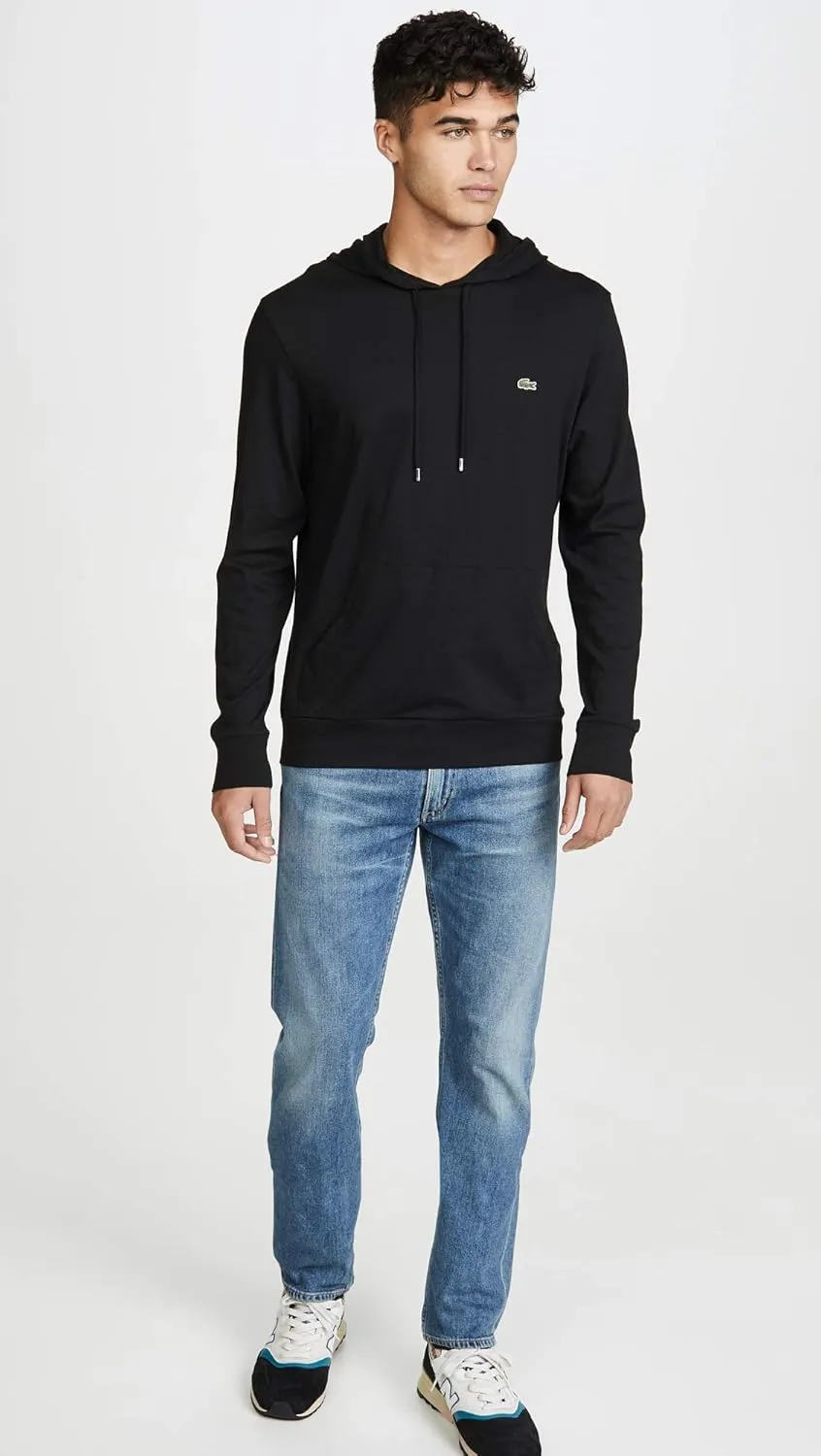 Lacoste Men's Long Sleeve Jersey Hooded T-Shirt, Th1485-51
