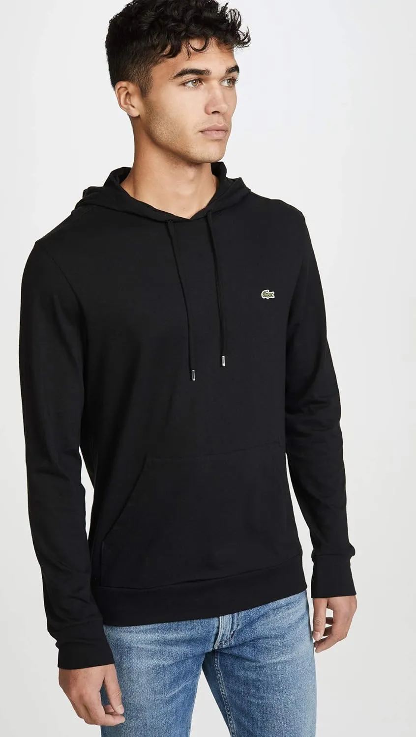 Lacoste Men's Long Sleeve Jersey Hooded T-Shirt, Th1485-51