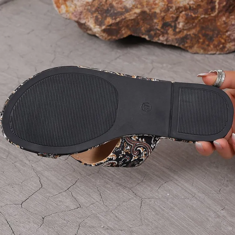 Limited-time 50% saleWomens Lightweight Orthopedic Flat Sandals