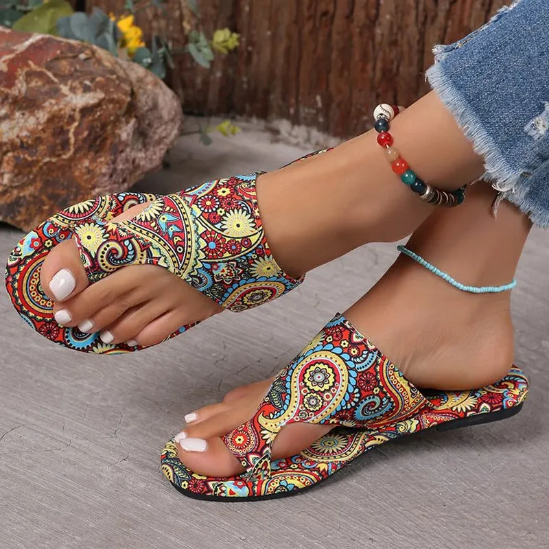 Limited-time 50% saleWomens Lightweight Orthopedic Flat Sandals