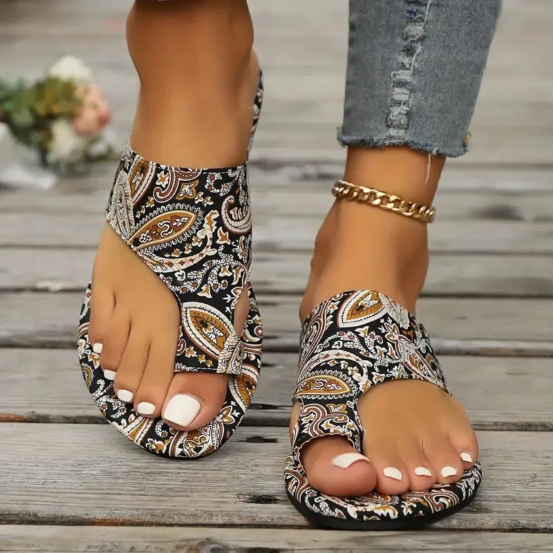 Limited-time 50% saleWomens Lightweight Orthopedic Flat Sandals