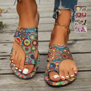 Limited-time 50% saleWomens Lightweight Orthopedic Flat Sandals