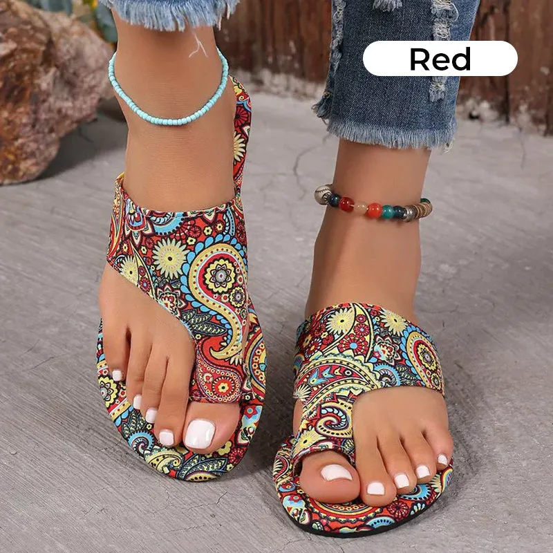 Limited-time 50% saleWomens Lightweight Orthopedic Flat Sandals
