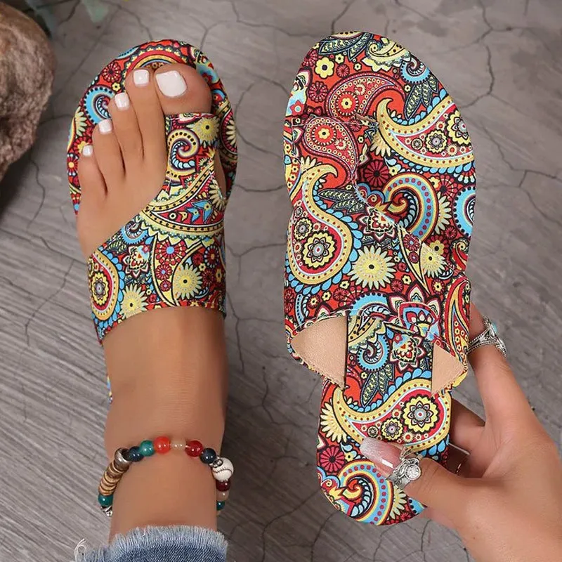 Limited-time 50% saleWomens Lightweight Orthopedic Flat Sandals