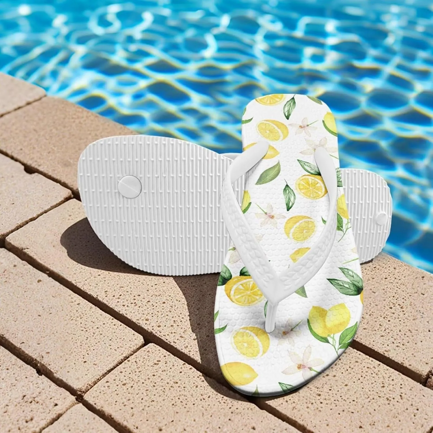 Little Kid Girls Boys Beach Pool Flip Flops Cartoon Sandals Water Shoes for Outdoor