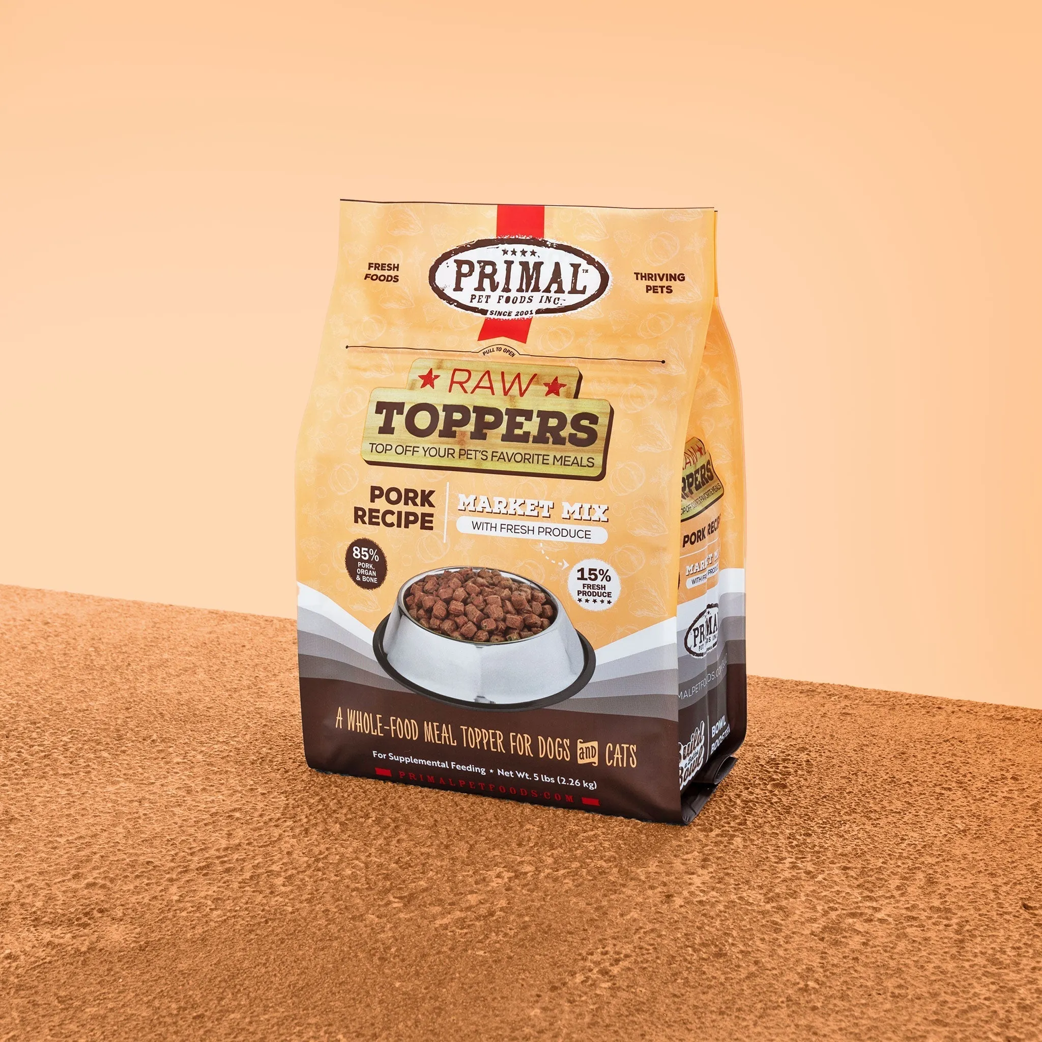 Market Mix Raw Topper for Cat & Dog <br> Pork Recipe