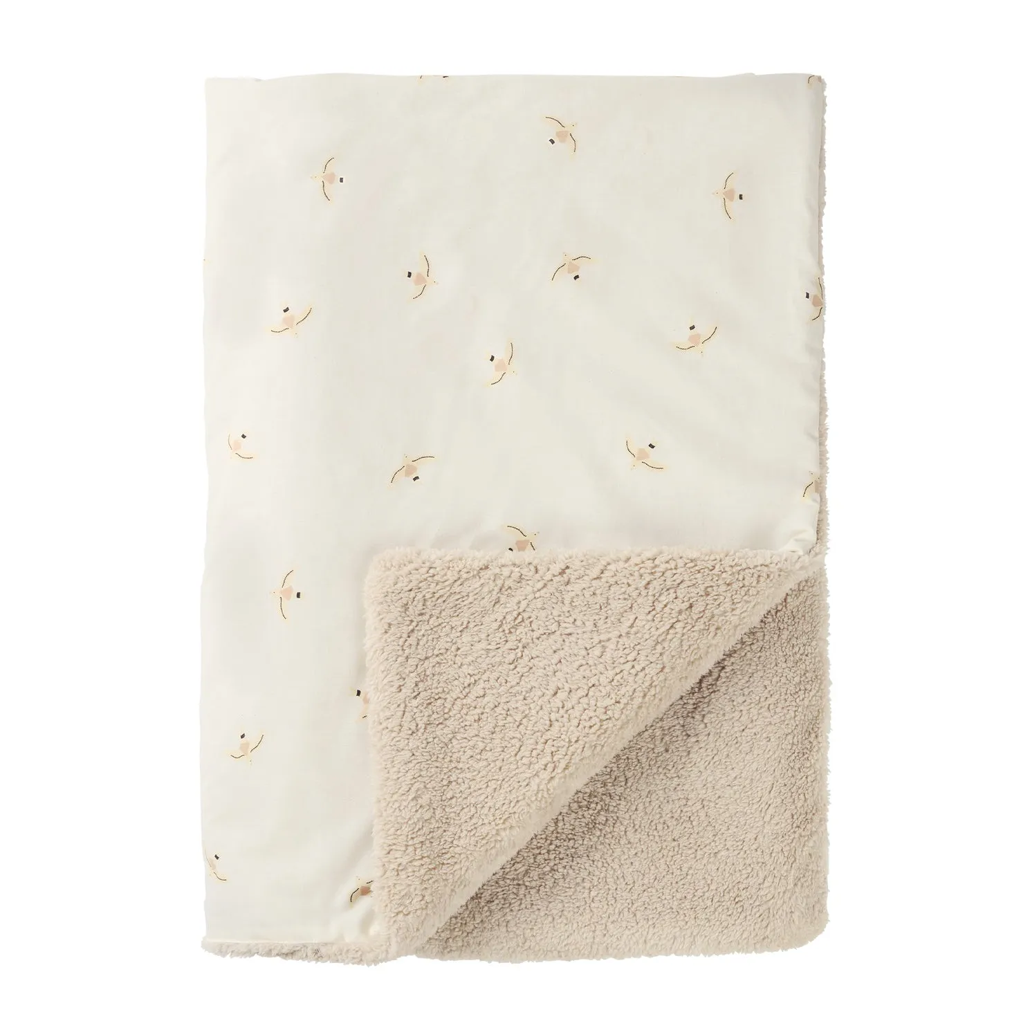 nobodinoz Stories Winter Kid Blanket Nude Haiku Birds Natural