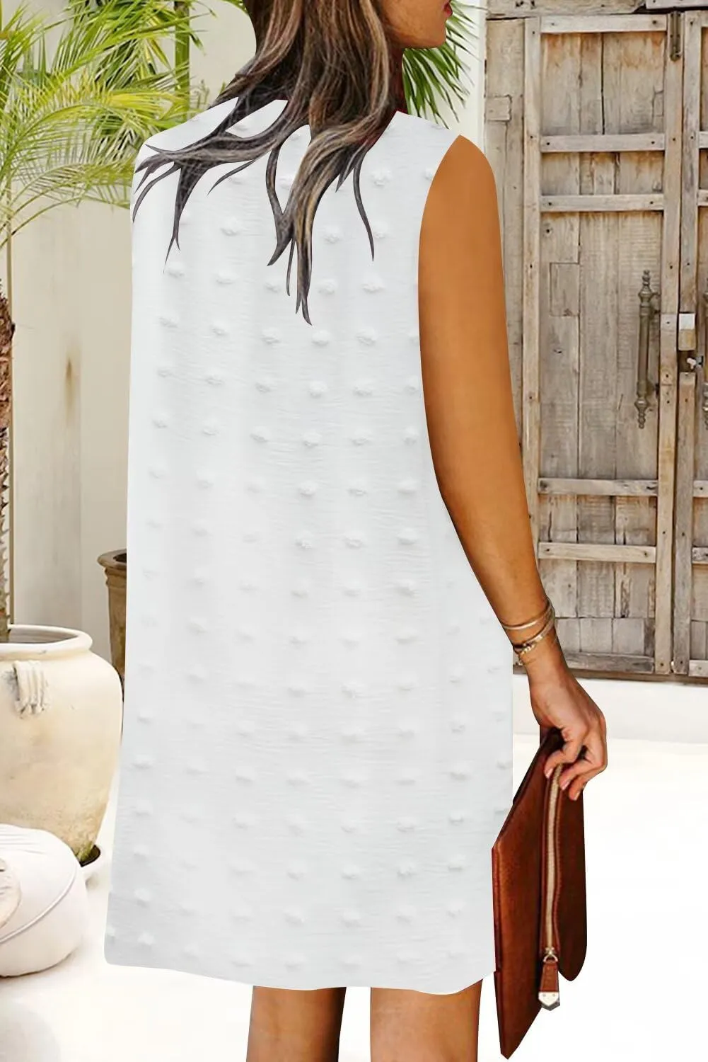 QACOHU 2025 Summer Dresses for Women Sleeveless Beach Floral Tshirt Sundress Casual Tank Dress S-2XL
