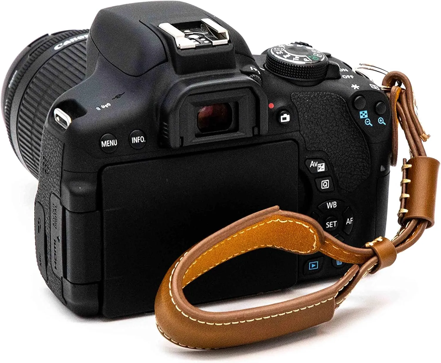 Signifier Wrist Camera Strap, Universal camera wrist strap, Rope Strap, Minimalist Travel Camera Accessories, DSLR and SLR, Light Brown