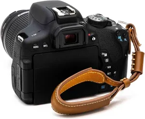 Signifier Wrist Camera Strap, Universal camera wrist strap, Rope Strap, Minimalist Travel Camera Accessories, DSLR and SLR, Light Brown