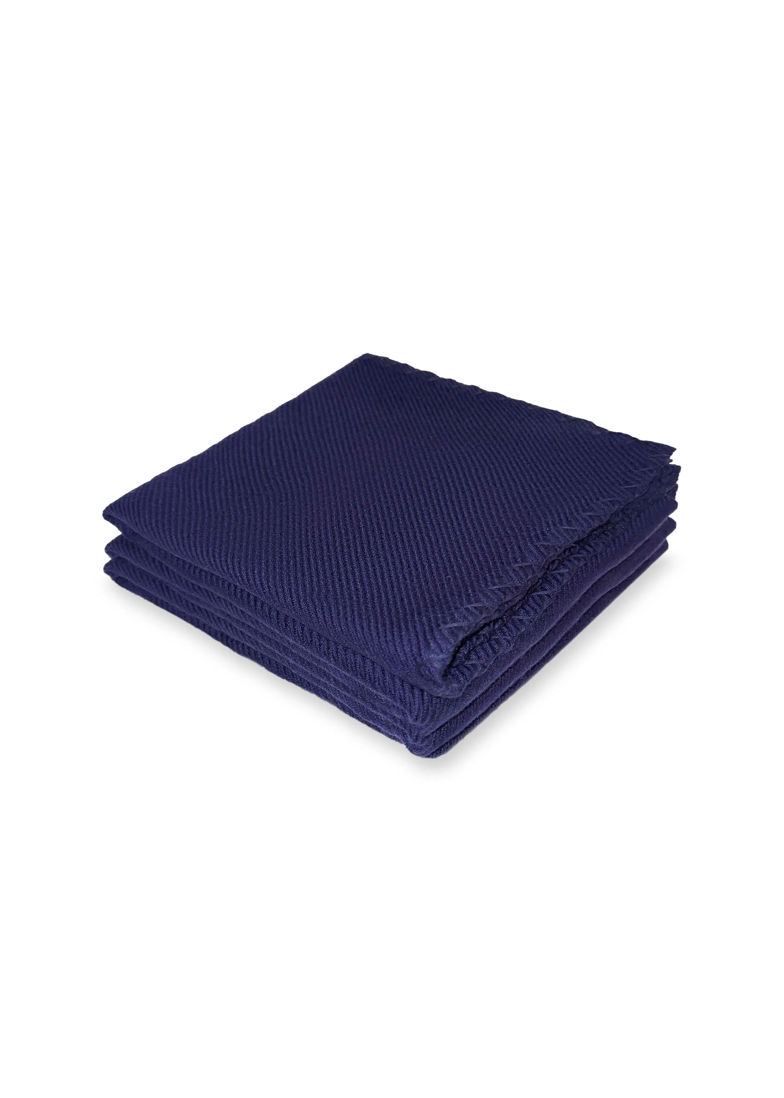 Solid Twill Blanket in Merino