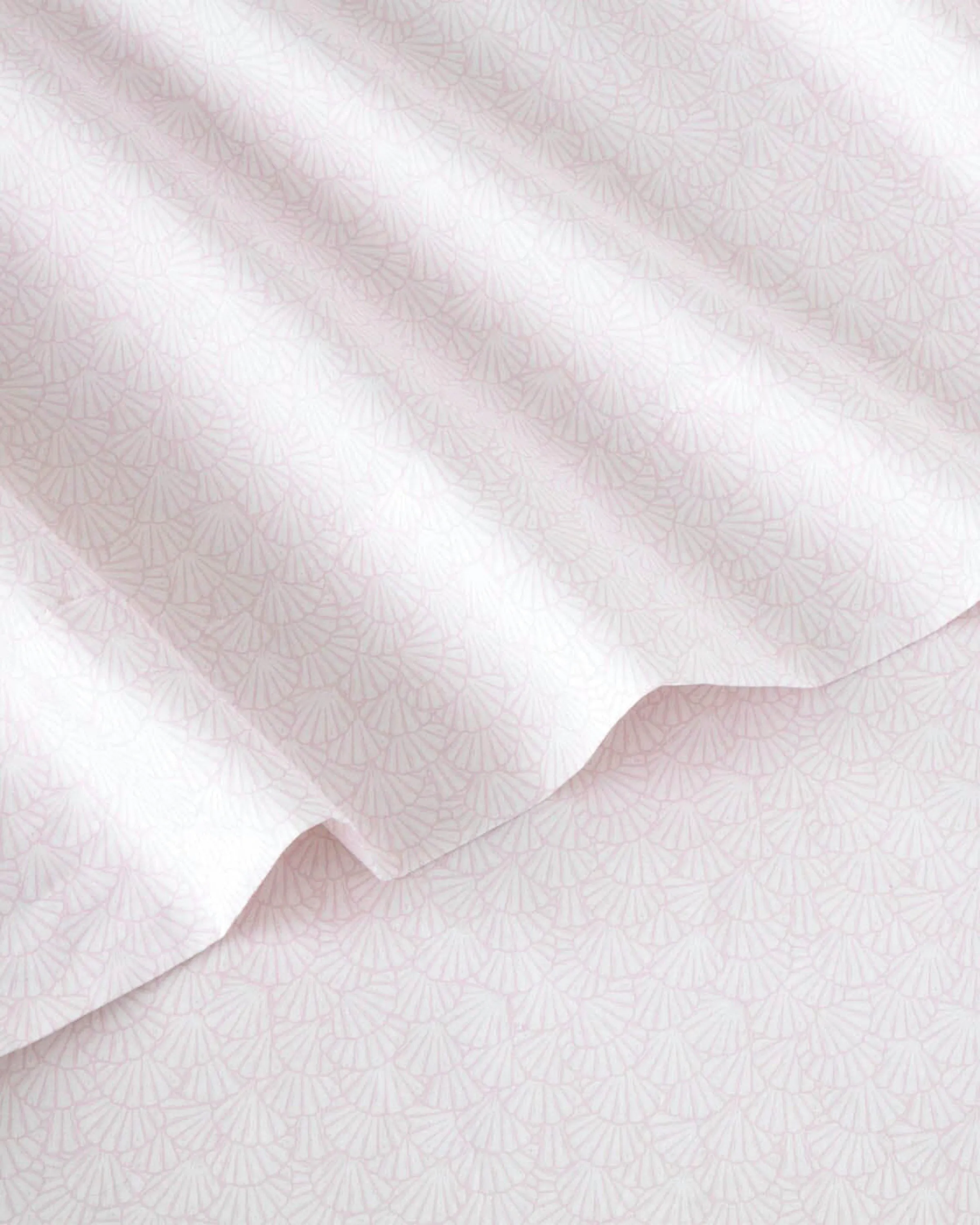 Southern Tide Calico Scallop Pink Sheet Set