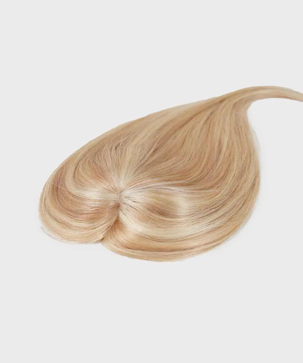 Straight Human Hair Crown Topper