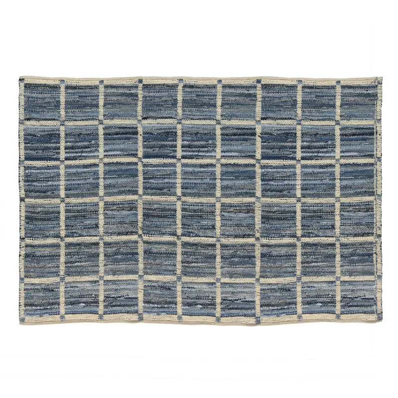 Strauss Rug 5x8 - Grid Pattern