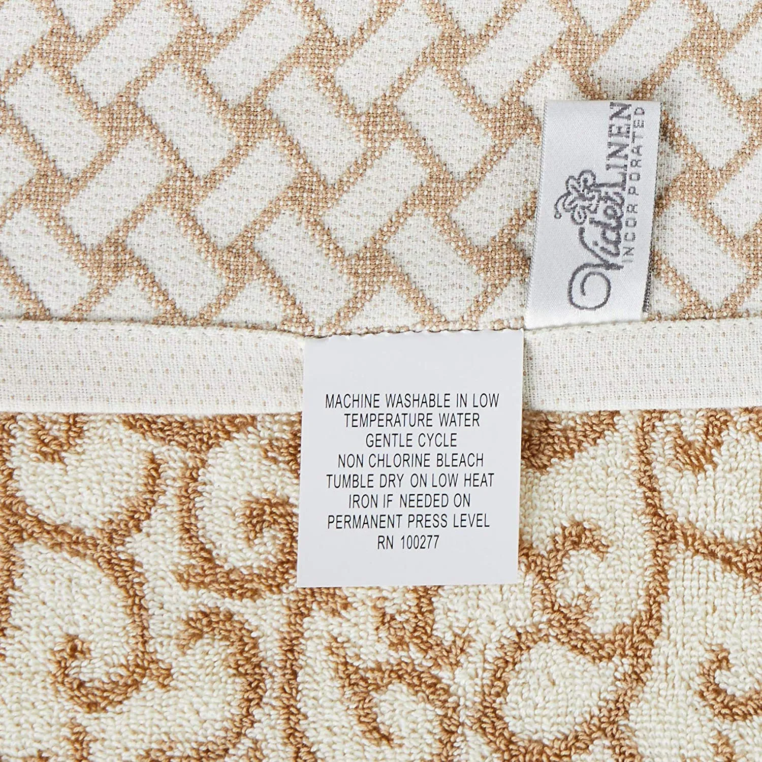 Swirl Taupe, Hand Towels - Set of 2