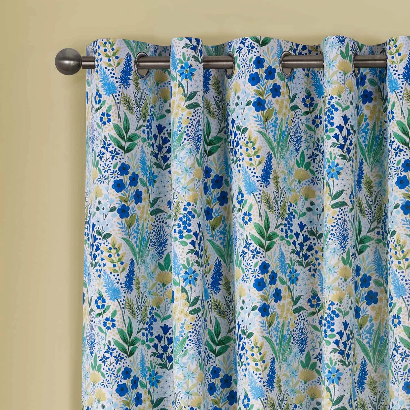 Tilly Floral Eyelet Curtains