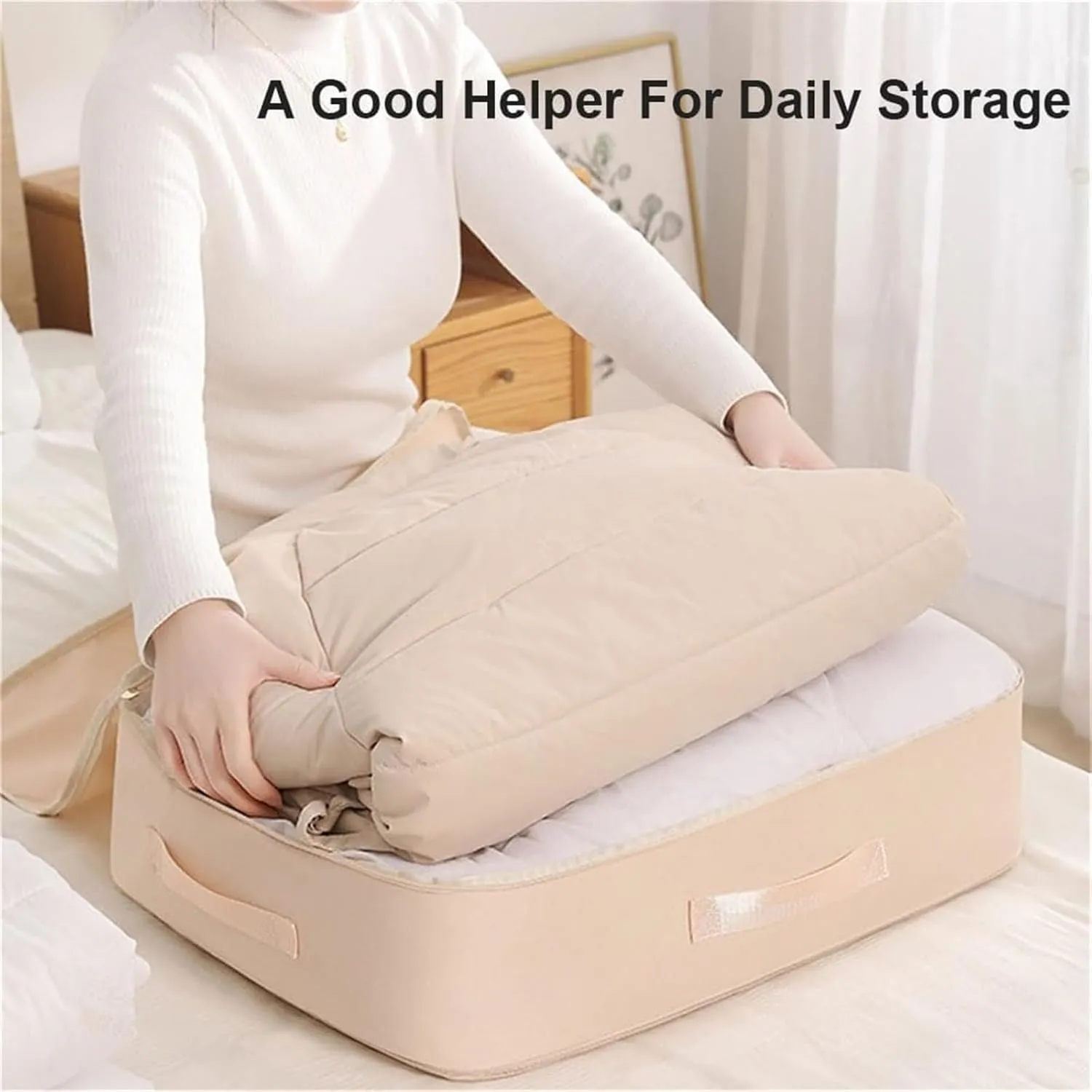 Ultra Space Saving Self Compression Organizer, Accompanyk Organizer, Heavy Duty Moving Bags, Otherwisie Space Saver Garment Bags (pink, Large)