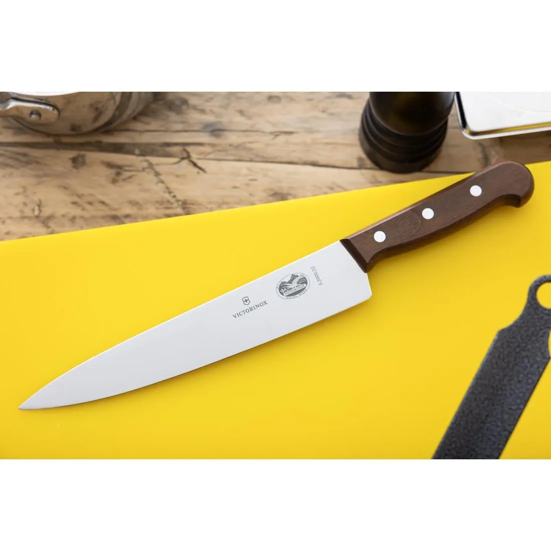 Victorinox Wooden Handled Carving Knife 22cm - DP581