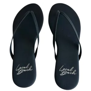 Women's Slim Flip Flop Black