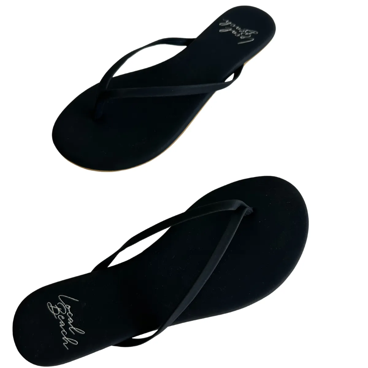 Women's Slim Flip Flop Black