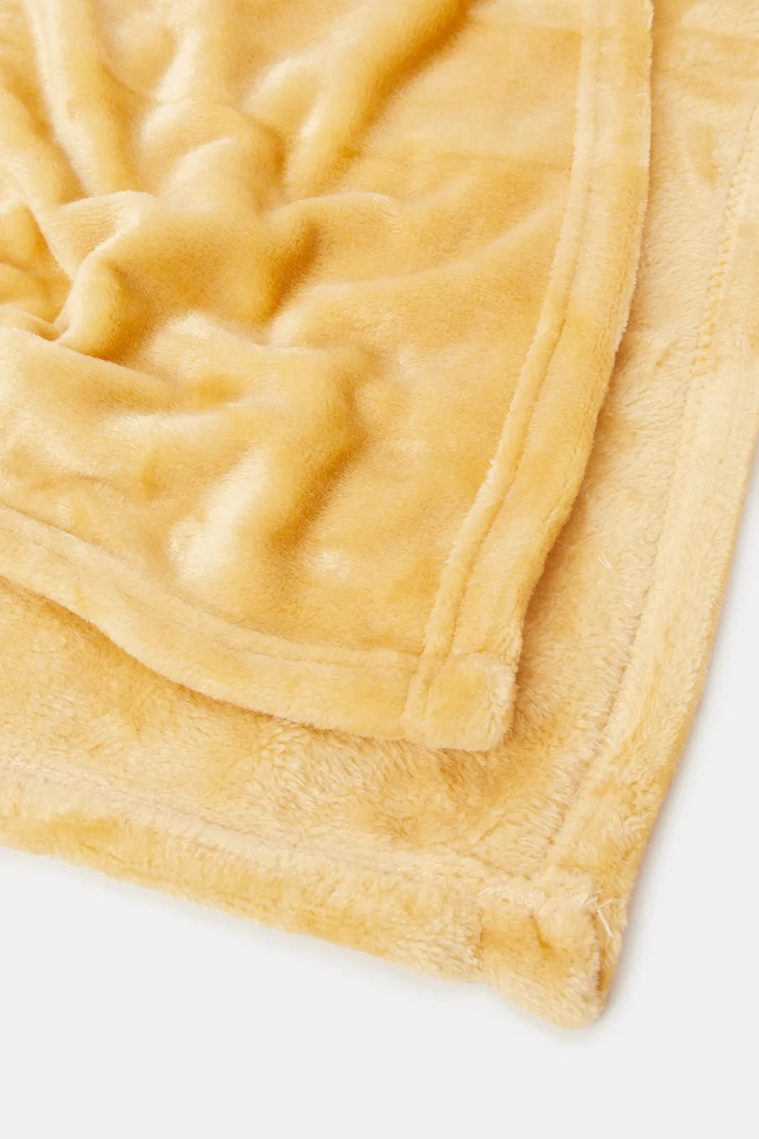 Yellow Ultra Soft Blanket
 (Single Size)